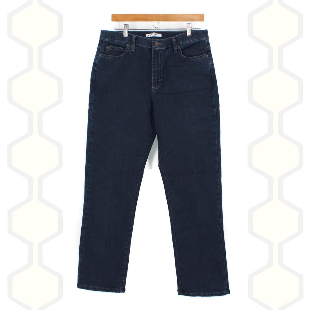 ⬇️$19 Lee Jeans Relaxed Fit Dark 12